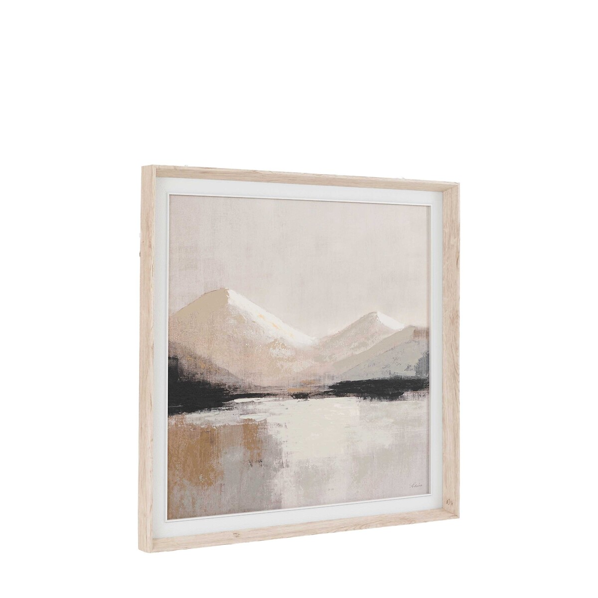 92cm Beyond the Pale Framed Canvas white, ÉDITÉ