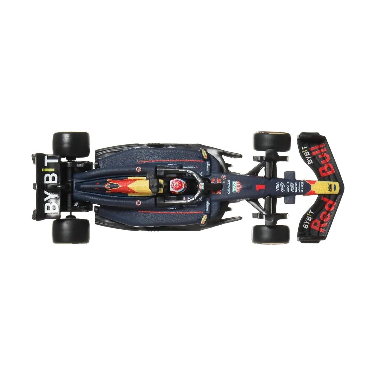 Hot Wheels - Véhicule Bull Racing RB20 Formule 1 violet, MATTEL