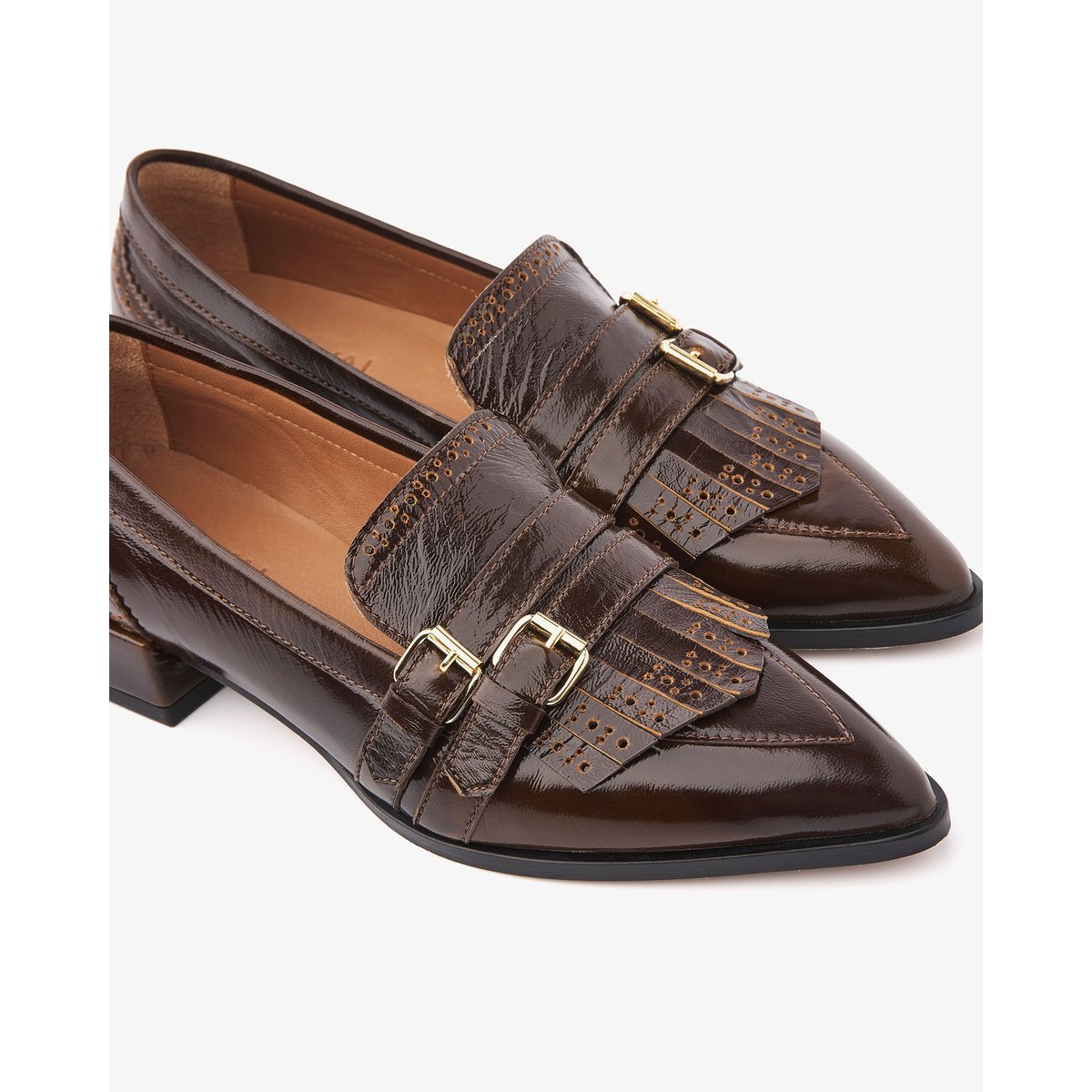 Mocassins JAZZ LUCY marron cognac, VIA VAI