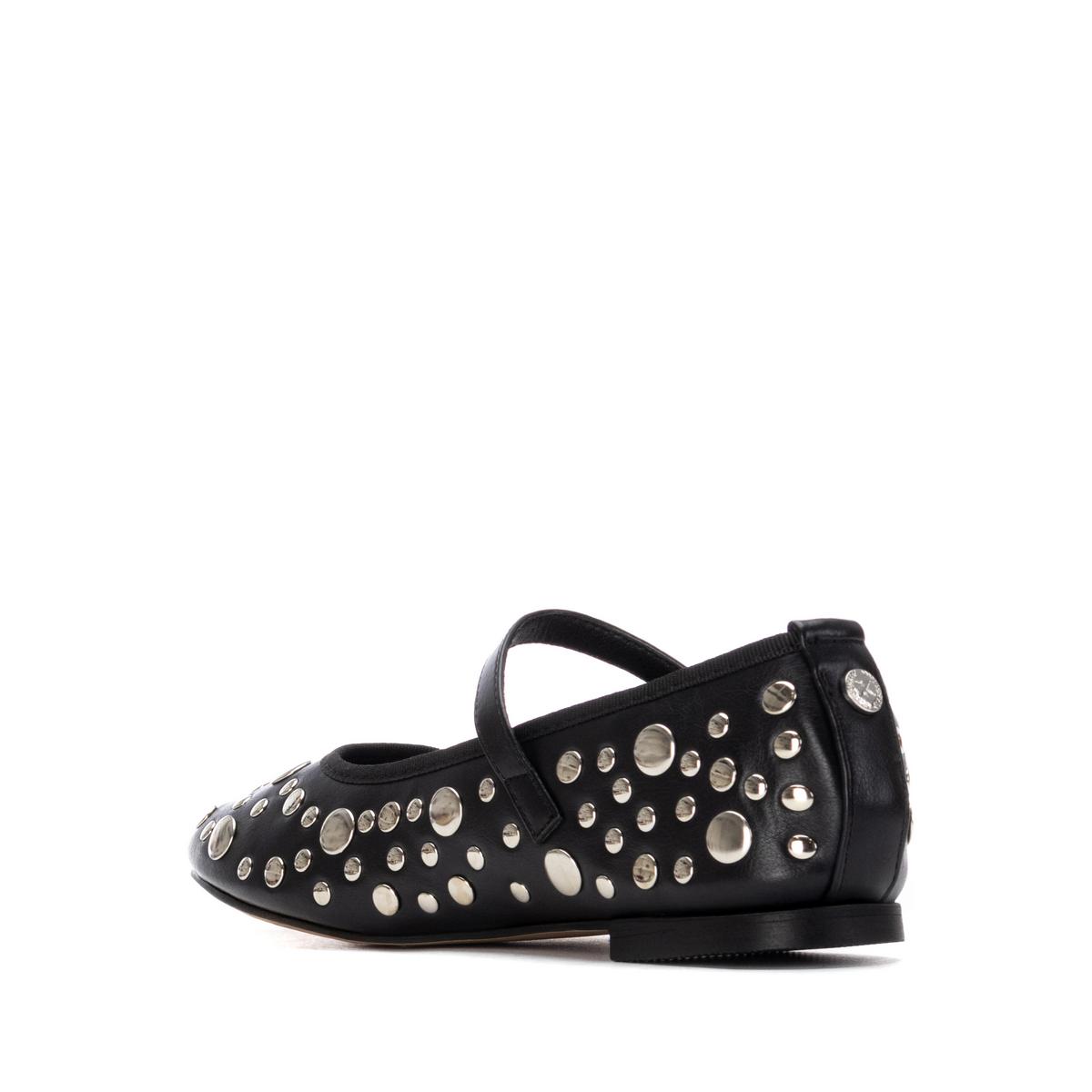Chaussure Ballerine Plaine Décontractée Boucle noir, XTI