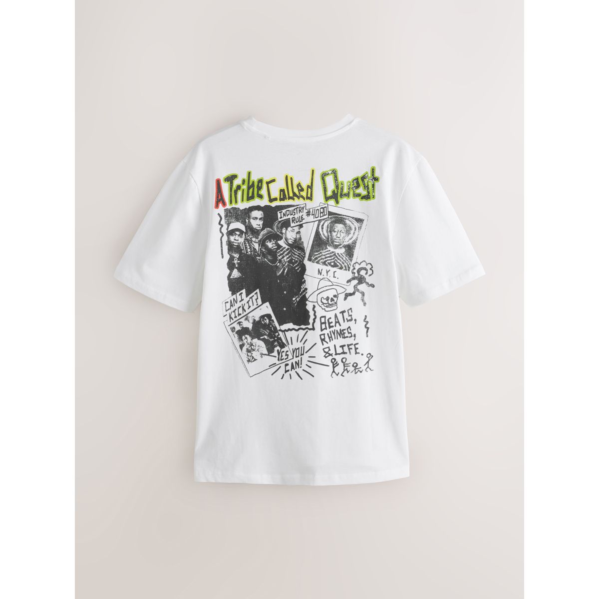 T-shirt décontracté edit a tribe called quest blanc, NEXT