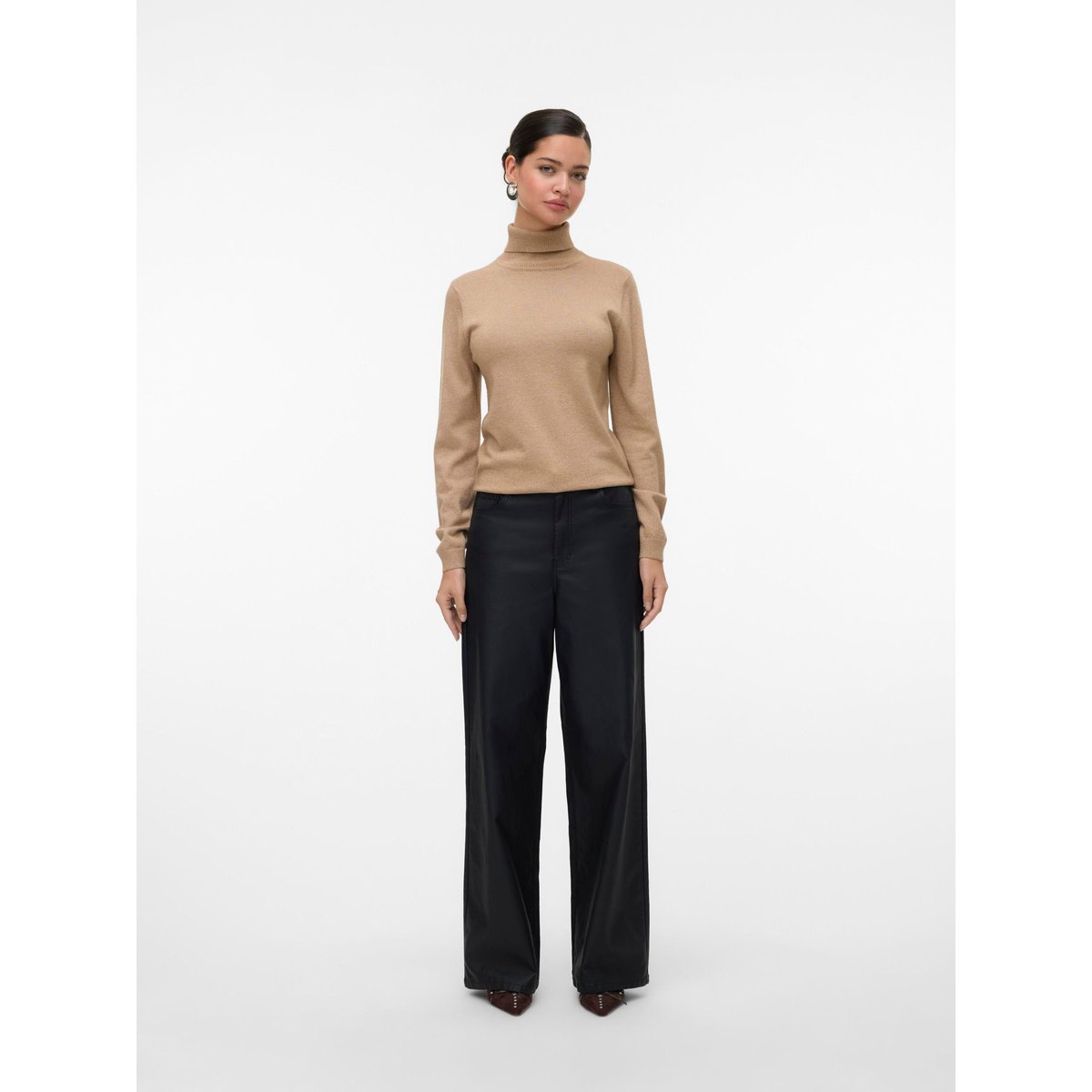 Jean À Coupe Large black, VERO MODA