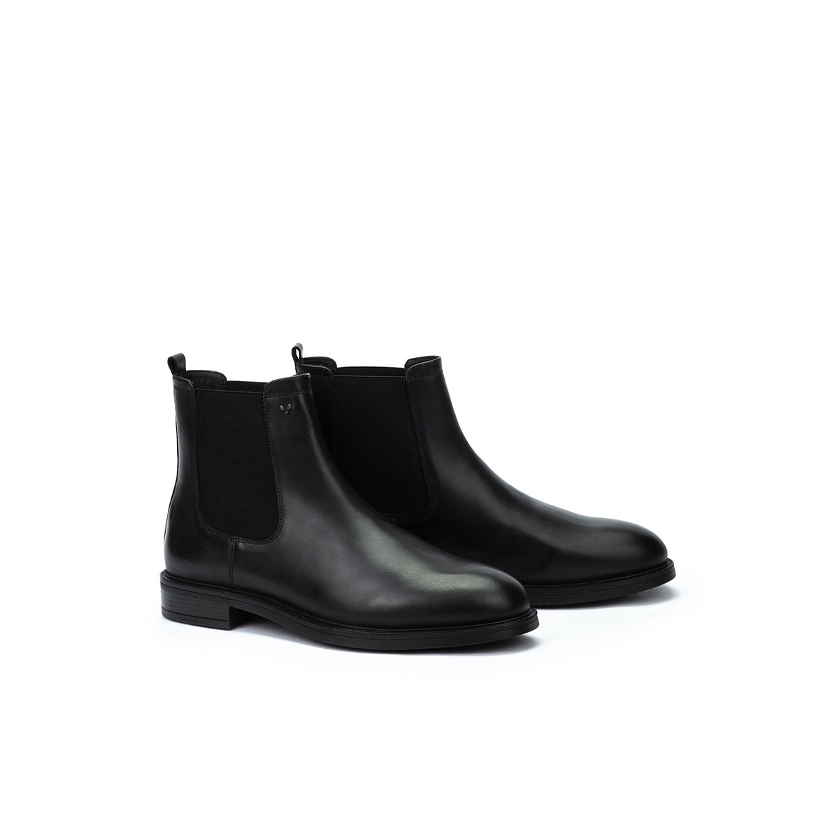 Bottines cuir Albany black, MARTINELLI