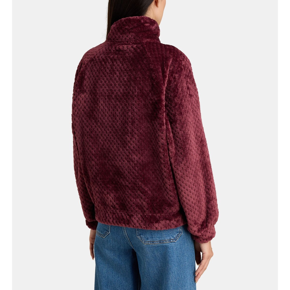 Veste en velours danil ve bordeaux, GALERIES LAFAYETTE