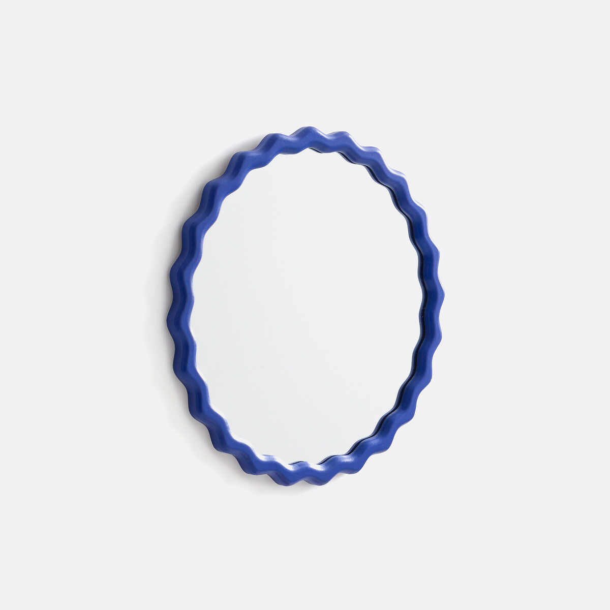 Nadima 35cm Diameter Wavy Mirror bright blue, LA REDOUTE INTERIEURS