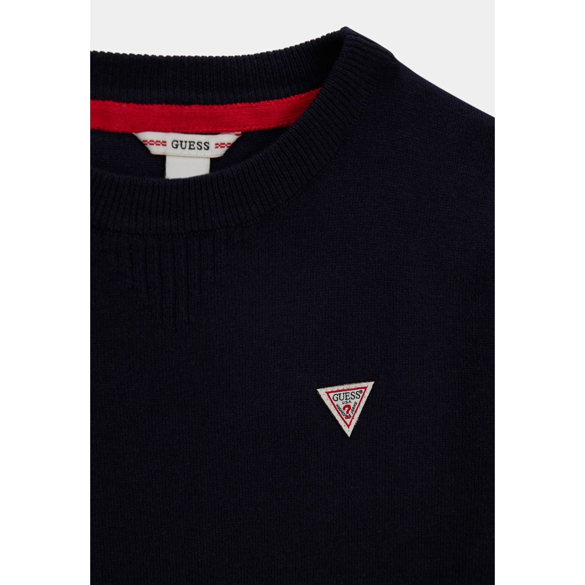 Pull Logo Marque bleu foncé, GUESS KIDS