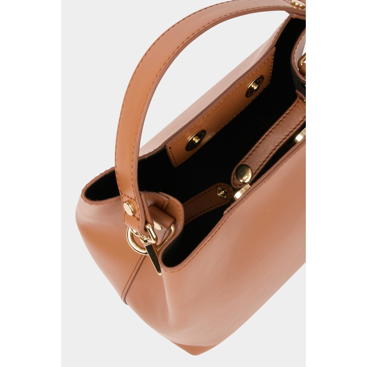 Sac sceau similicuir camel, MORGAN