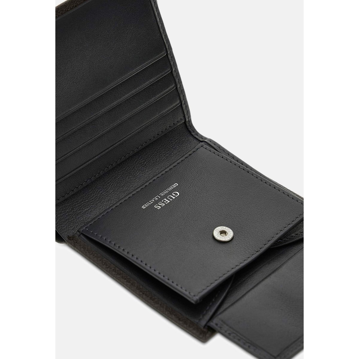 Portefeuille Milano gris foncé, GUESS