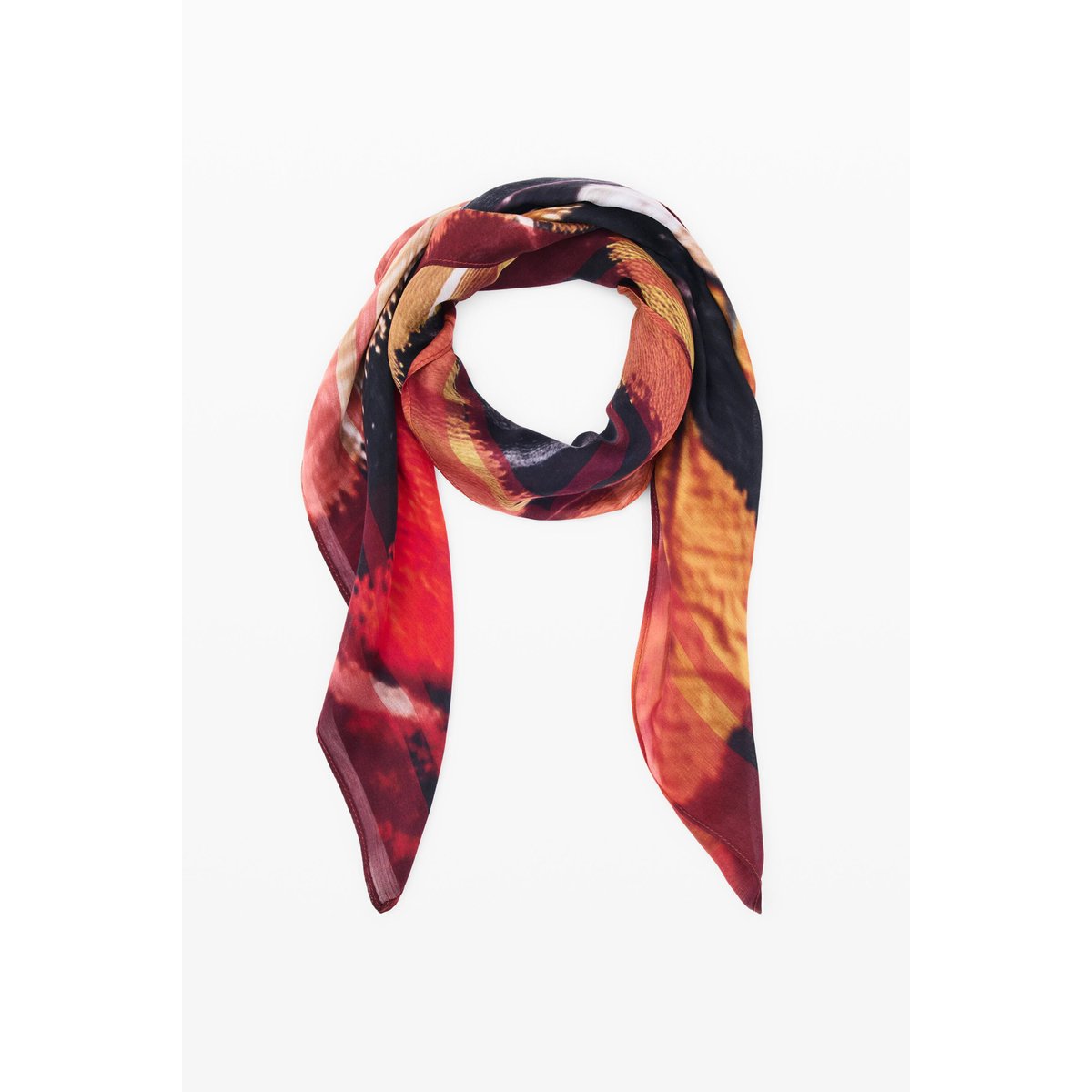 Foulard papillon multicolore, DESIGUAL