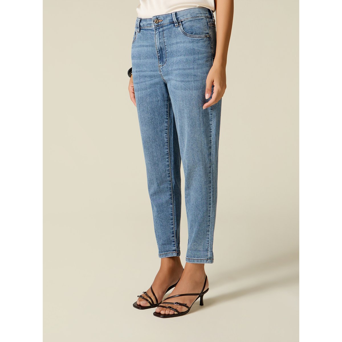 Jean coupe slim pour garçon light - blue, OLTRE