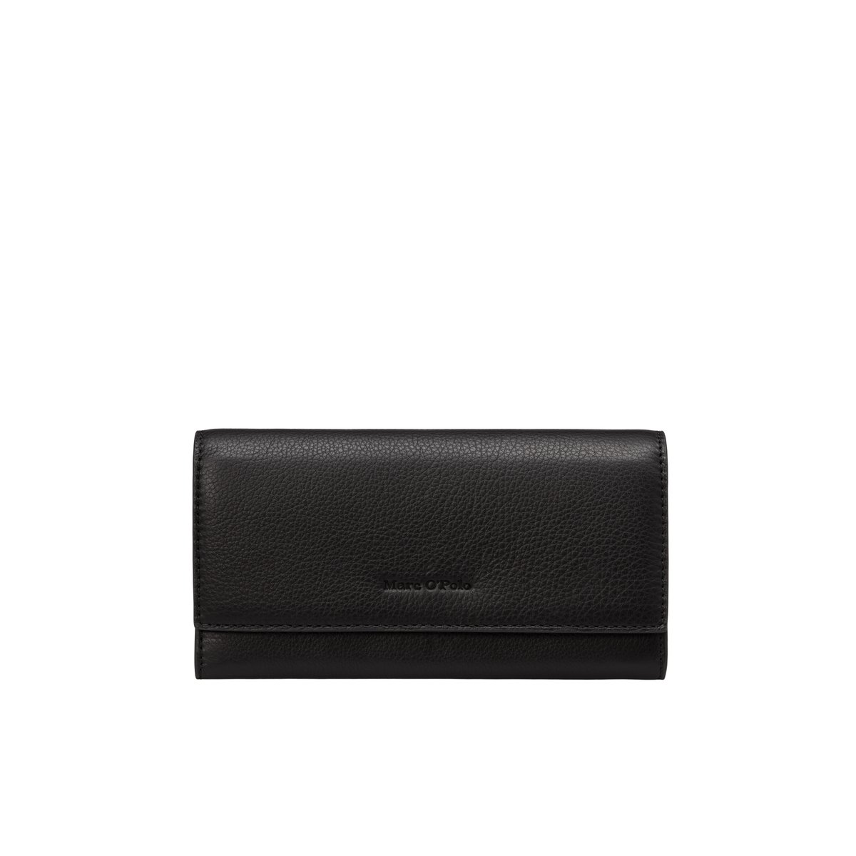 Portefeuille 2-en-1, modèle Jessie en cuir de vache de haute qualité noir, MARC O'POLO