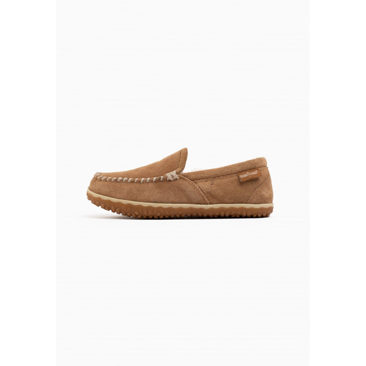 Mocassins en daim TEMPE cannelle, MINNETONKA