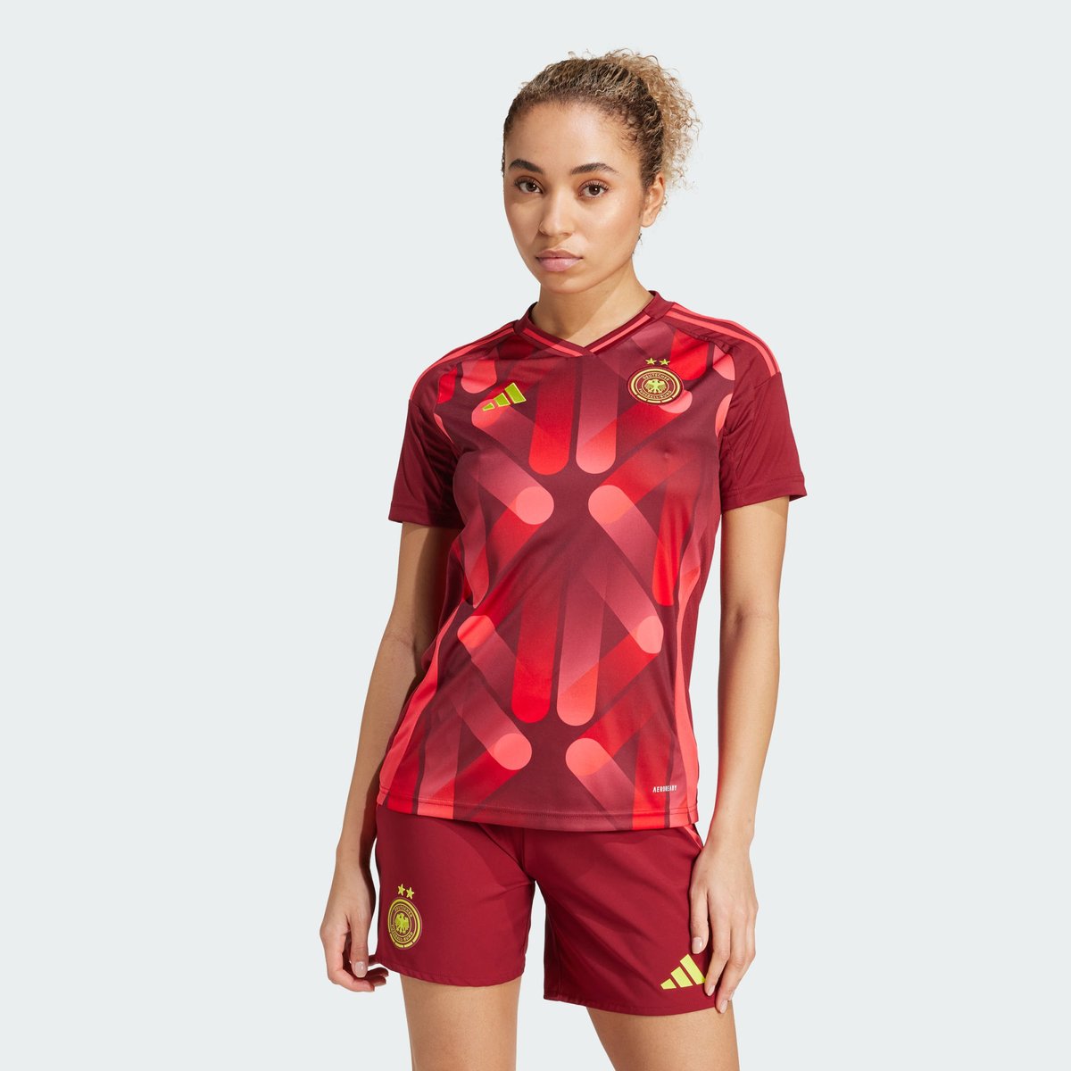 Maillot Extérieur Allemagne 25 (Équipe Féminine) Maillot Extérieur Allemagne 25 (Équipe Féminine) team coll burgundy 2, adidas Performance