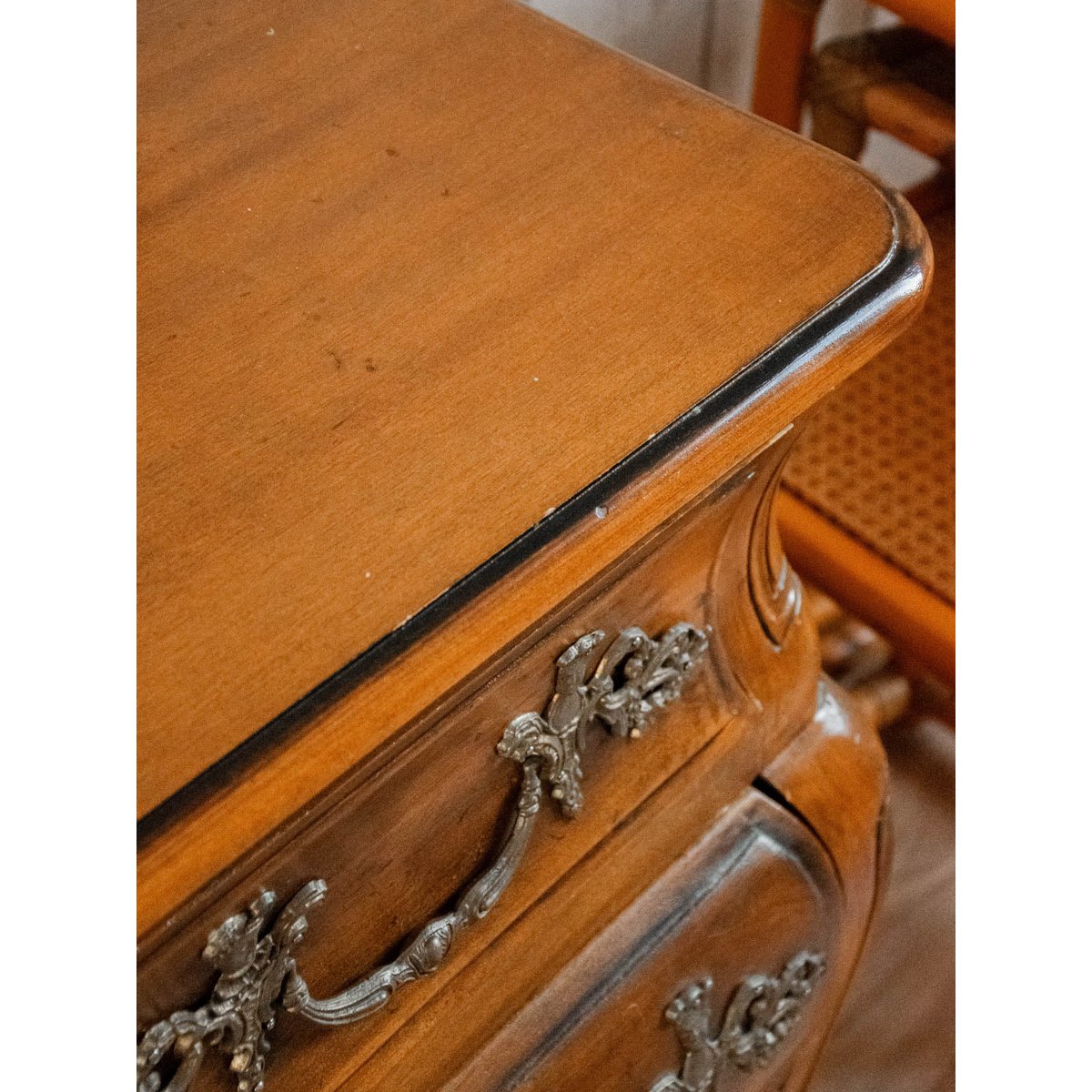 Commode en bois Garance N°197 - Bon état bois foncé, DEBONGOUT