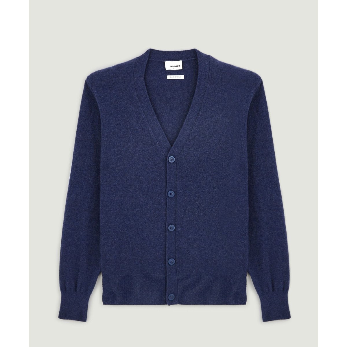 Gilet en cachemire 2 fils denim, RODIER