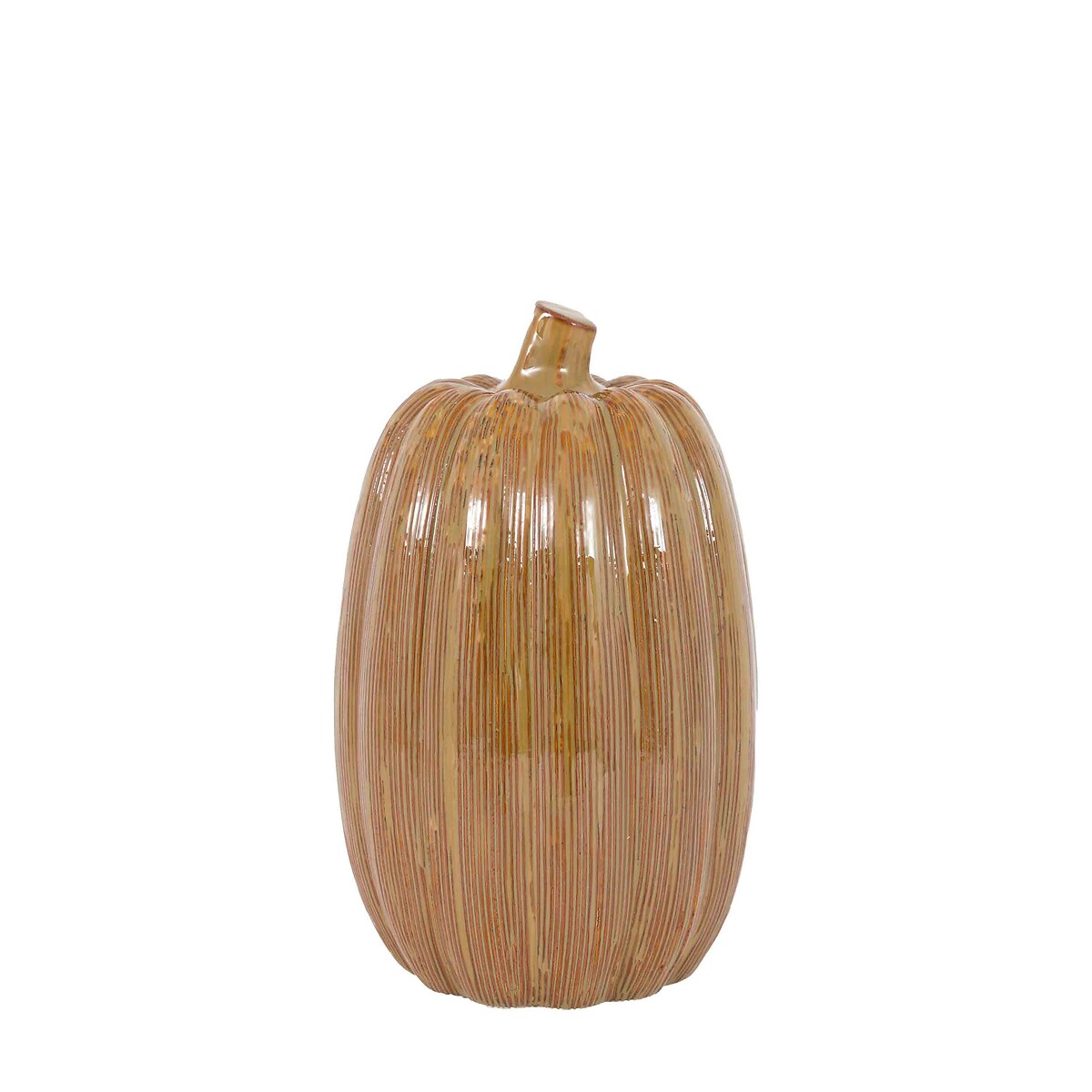 30cm Ceramic Pumpkin Ornament orange, ÉDITÉ