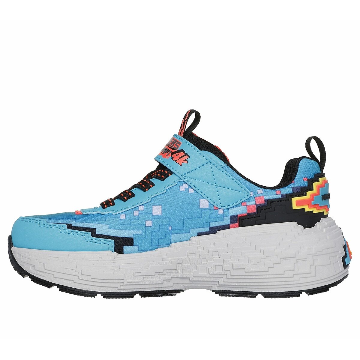 Baskets Mega-Craft 4K bleu turquoise, SKECHERS