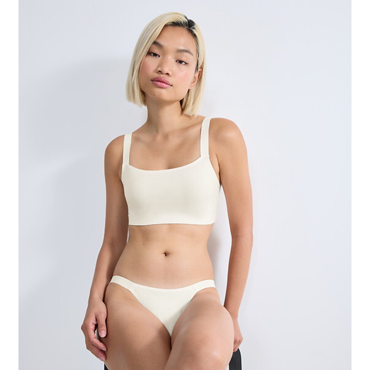 Brassiere Go Casual Top bianco, SLOGGI