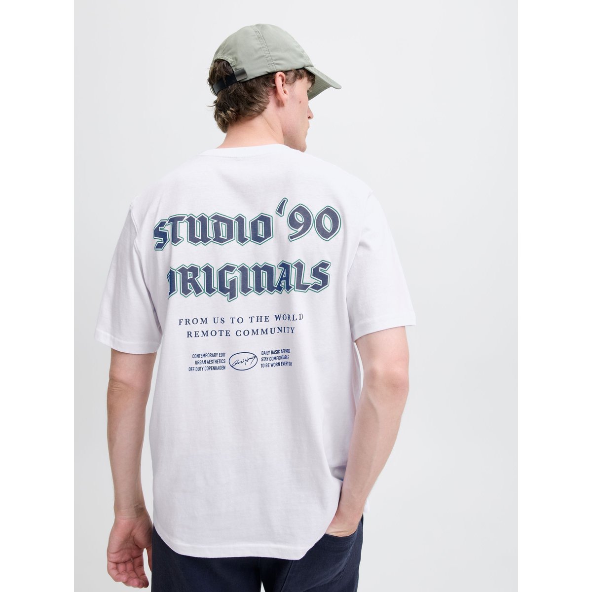 T-Shirt bright white, JACK & JONES