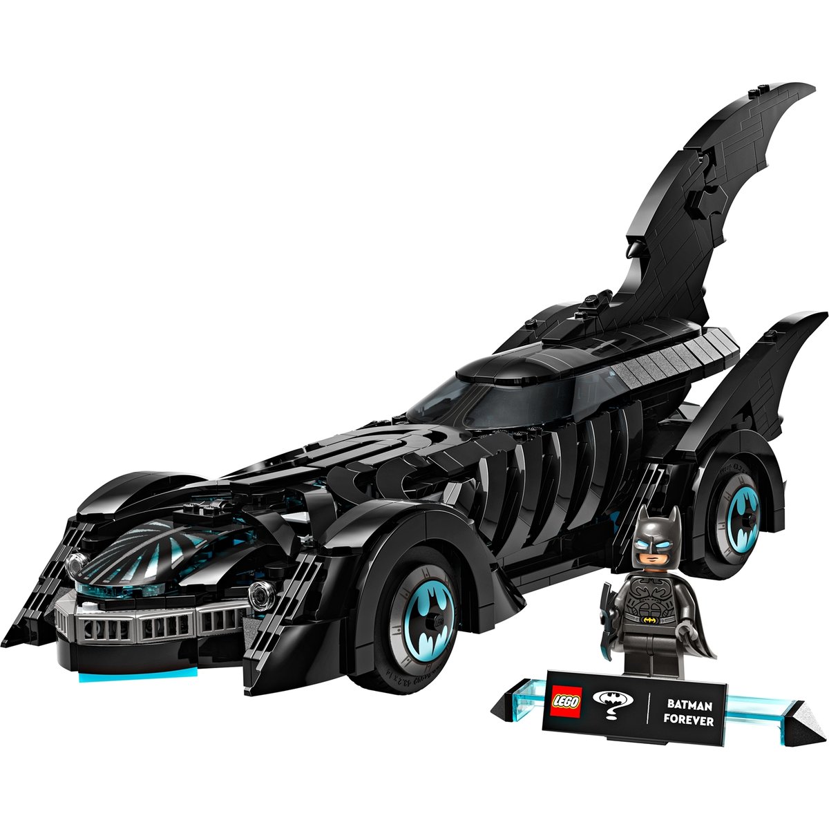 LEGO DC Comics - Batmobile Batman Forever - 76304 noir, LEGO