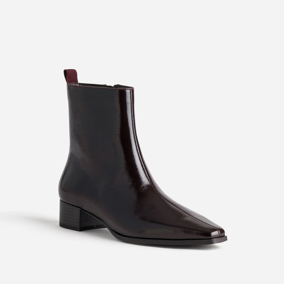 Boots en cuir LYSANDRE chocolat, ERAM