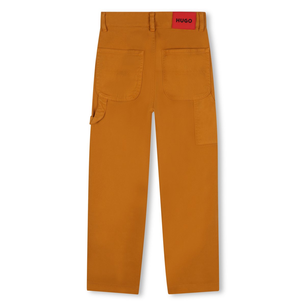 Pantalon en coton sudan brown, HUGO KIDSWEAR