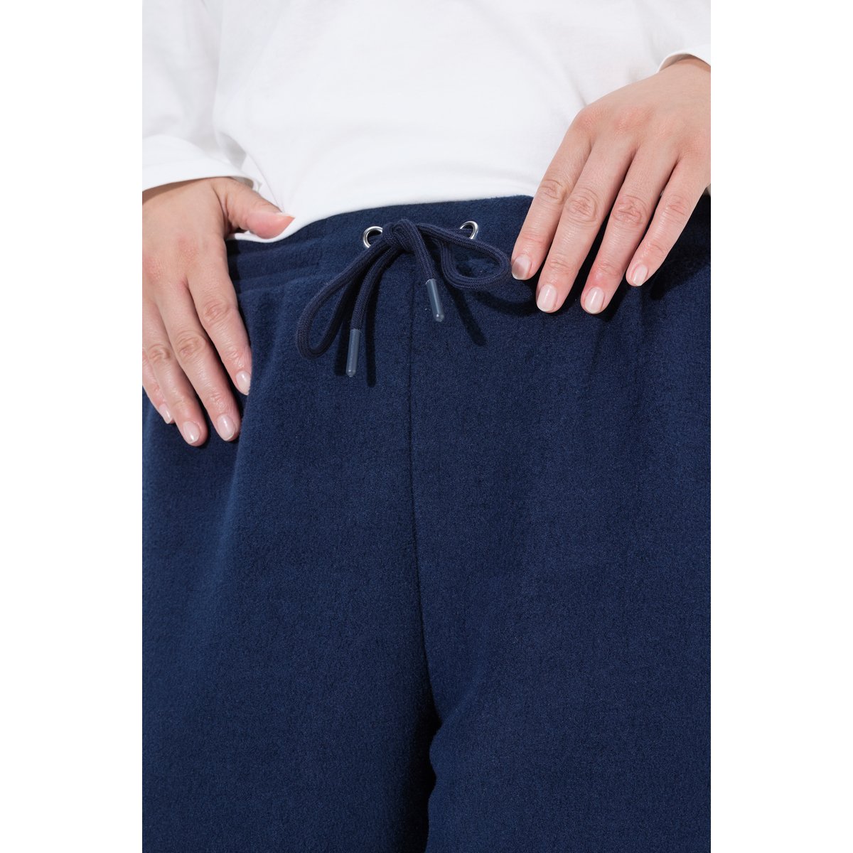 Pantalon en molleton Rose marine, ULLA POPKEN