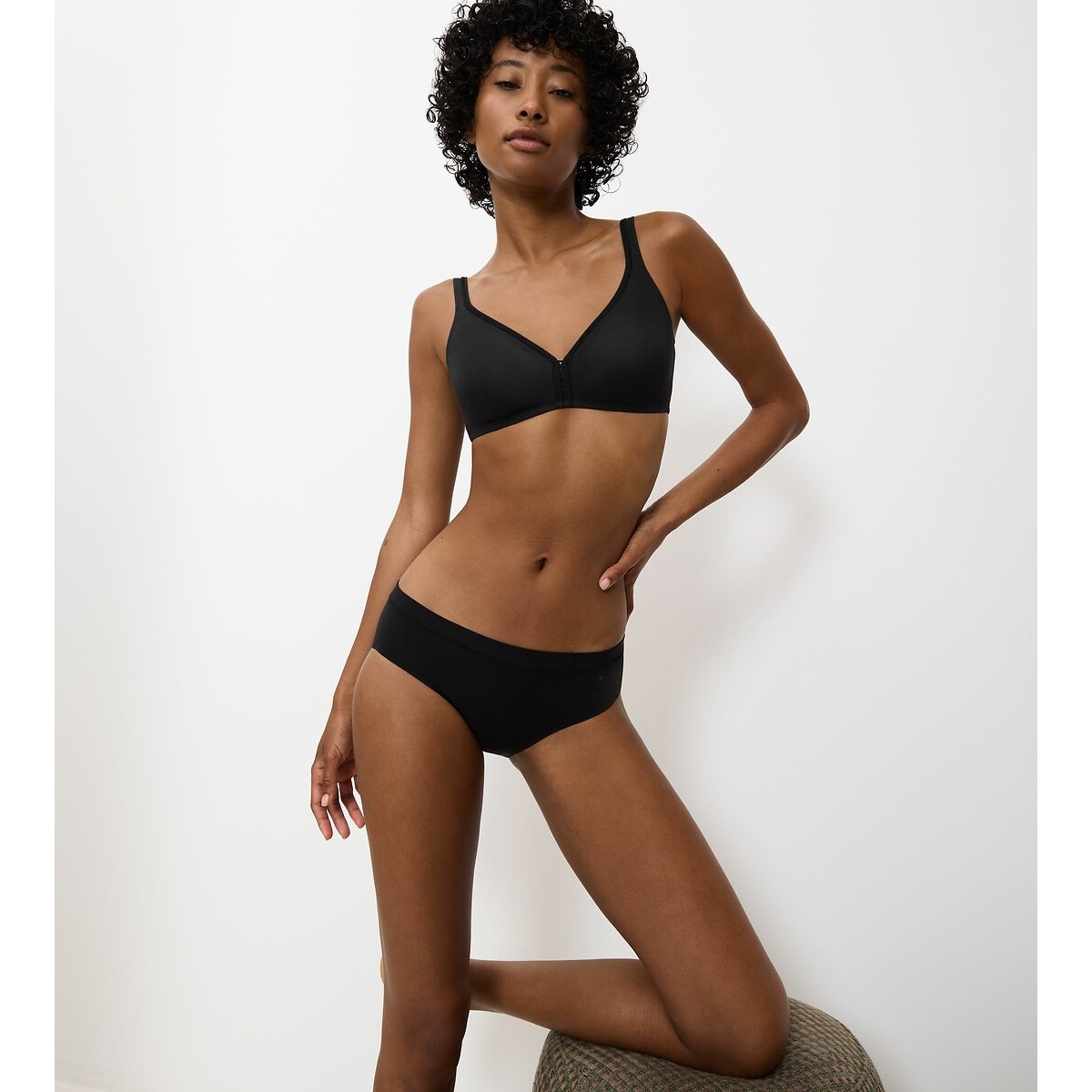 Reggiseno senza ferretti Eileen nero , TRIUMPH