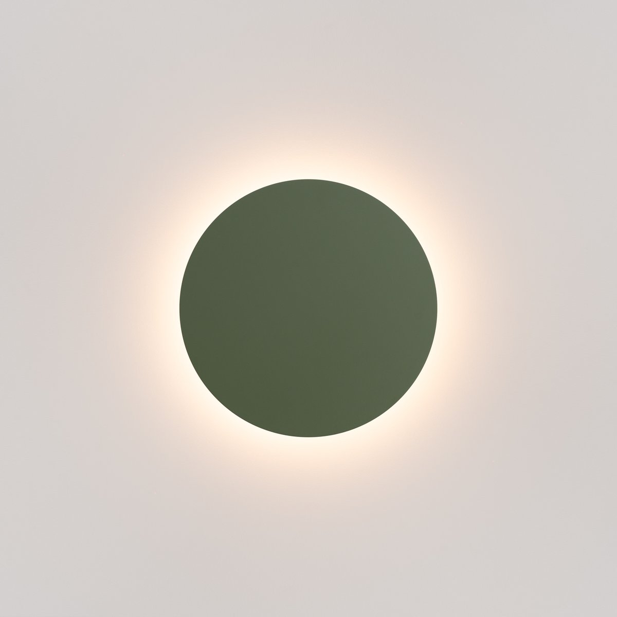 Applique murale Acier Vert Olive LED 1 Borgen vert olive, EDEN