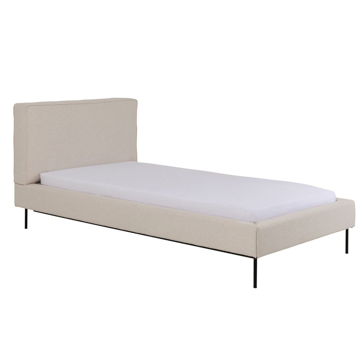 Cadre de lit en polyester, EAST SIDE beige, KARE DESIGN