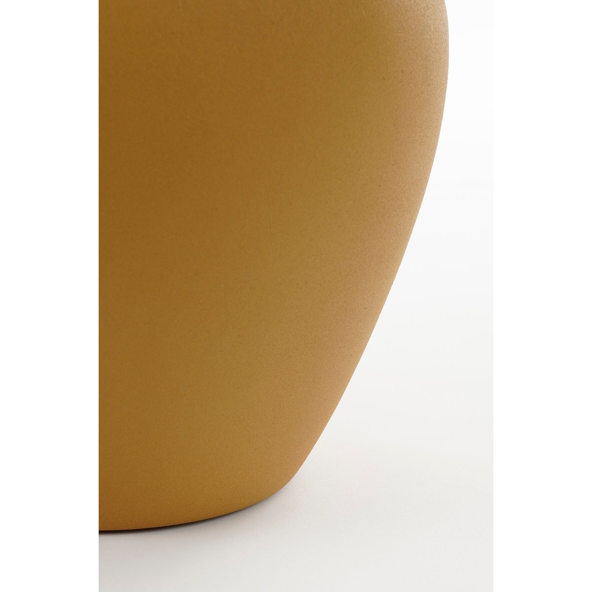 Vase texturé GYGE jaune, MICA DECORATIONS