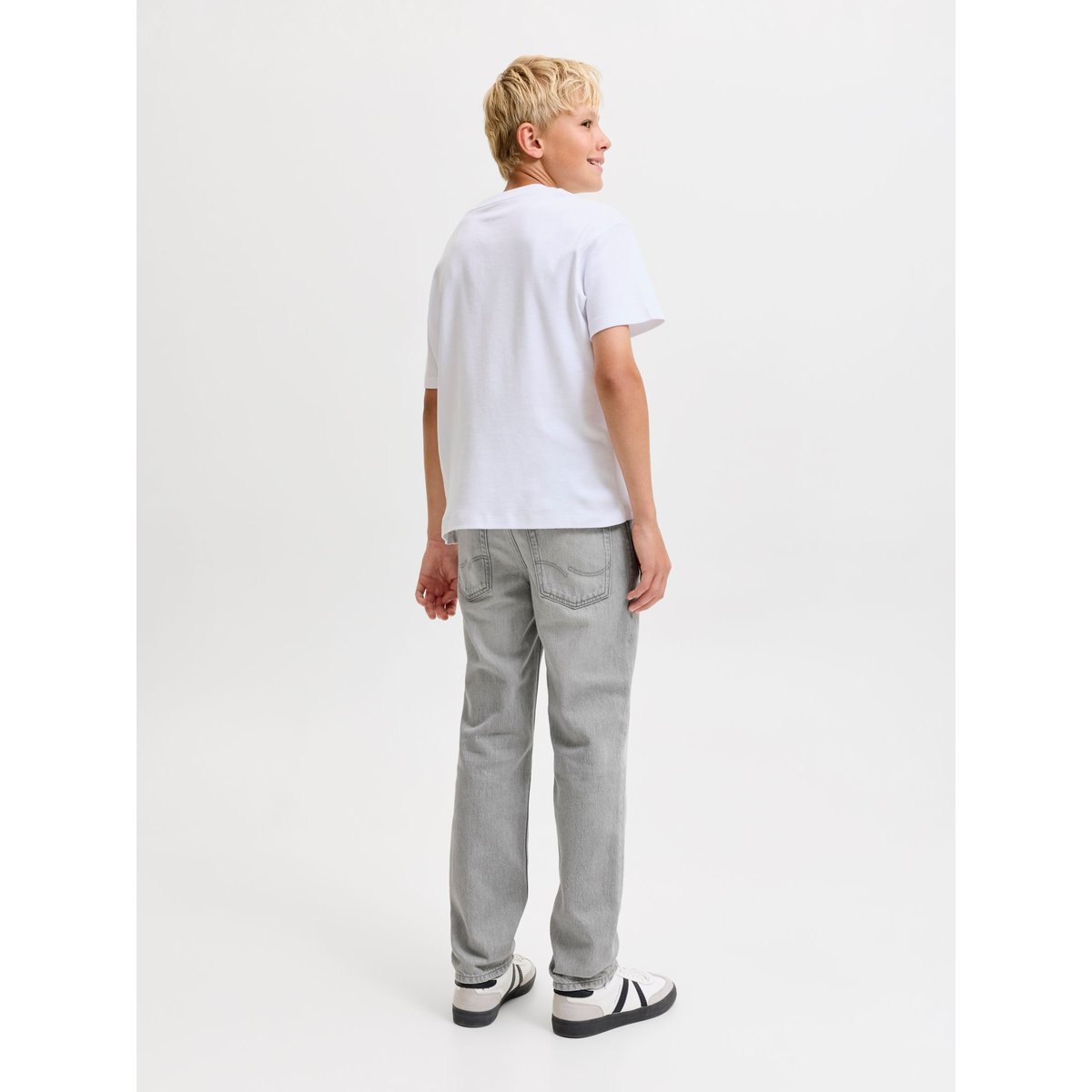 Coupe Regular grey denim, JACK & JONES JUNIOR