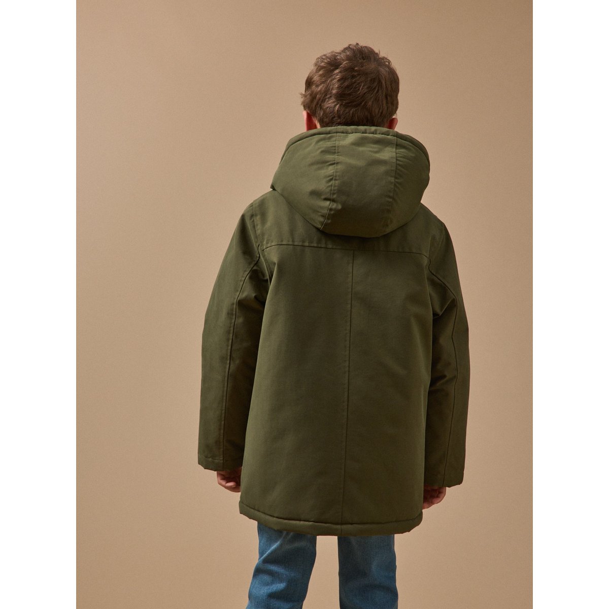 Parka doublée sherpa kaki, CYRILLUS