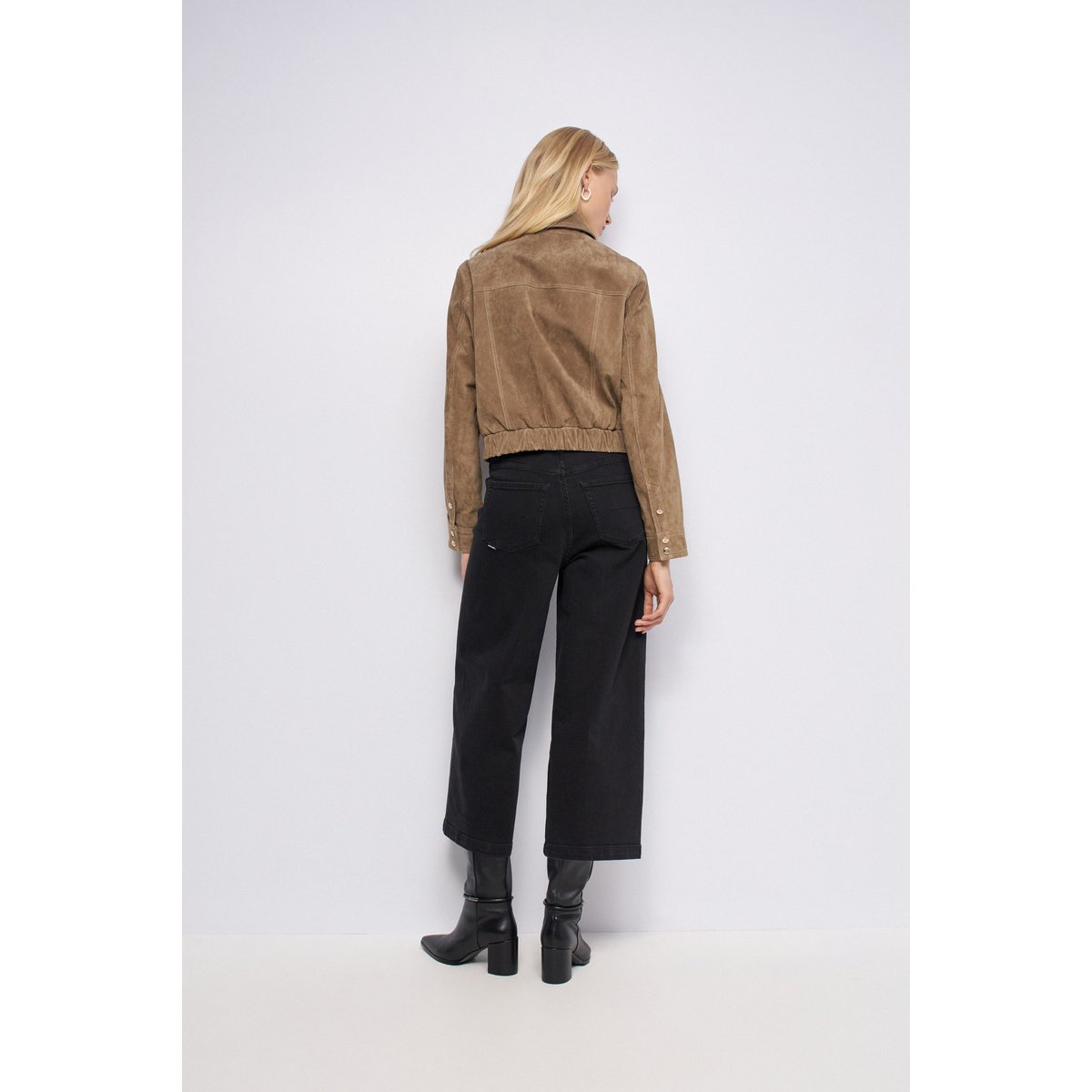 VESTE EN CUIR beige, SALSA JEANS