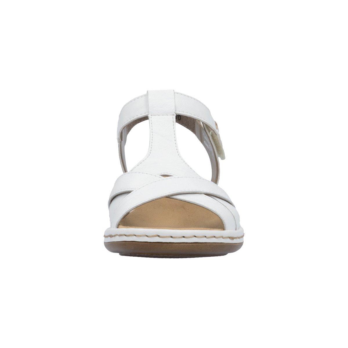 Sandales Cuir Massa blanc, RIEKER
