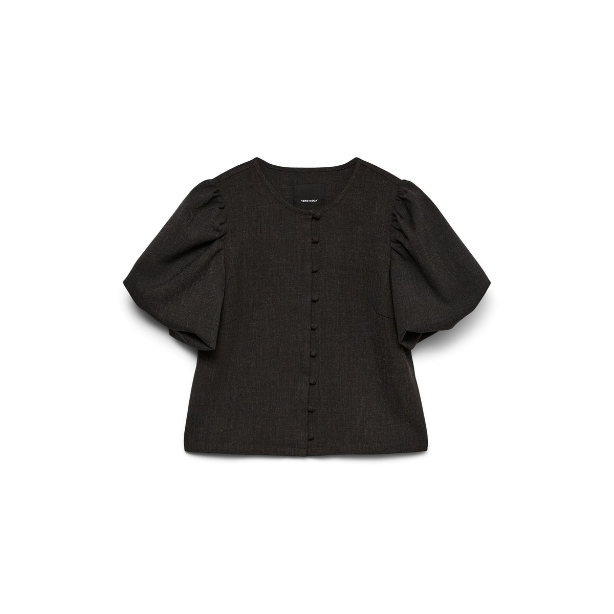 Chemise dark grey melange, VERO MODA
