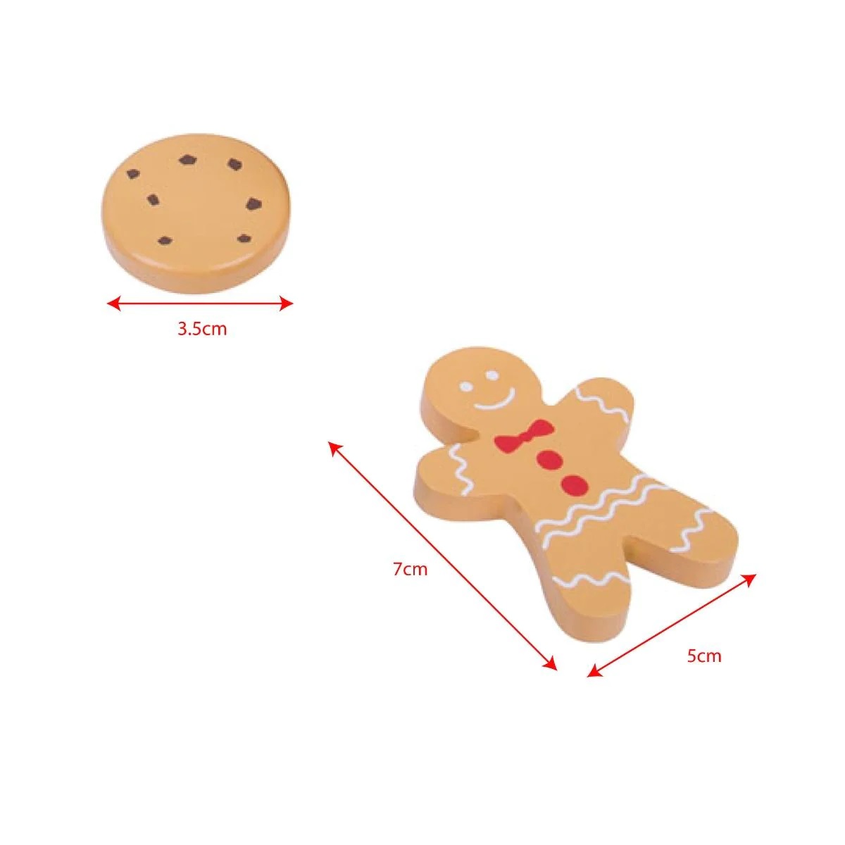 Boîte à biscuits en bois beige, BIGJIGS
