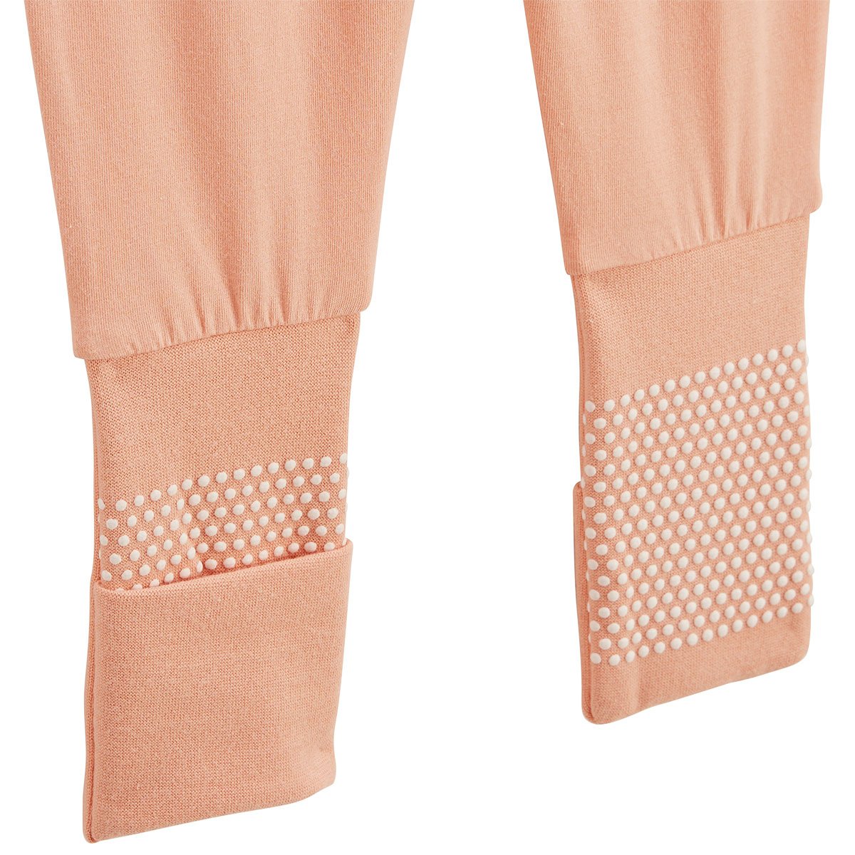 Pyjama enfant 2 pièces à pieds retroussables Santa Giulia corail, PETIT BEGUIN
