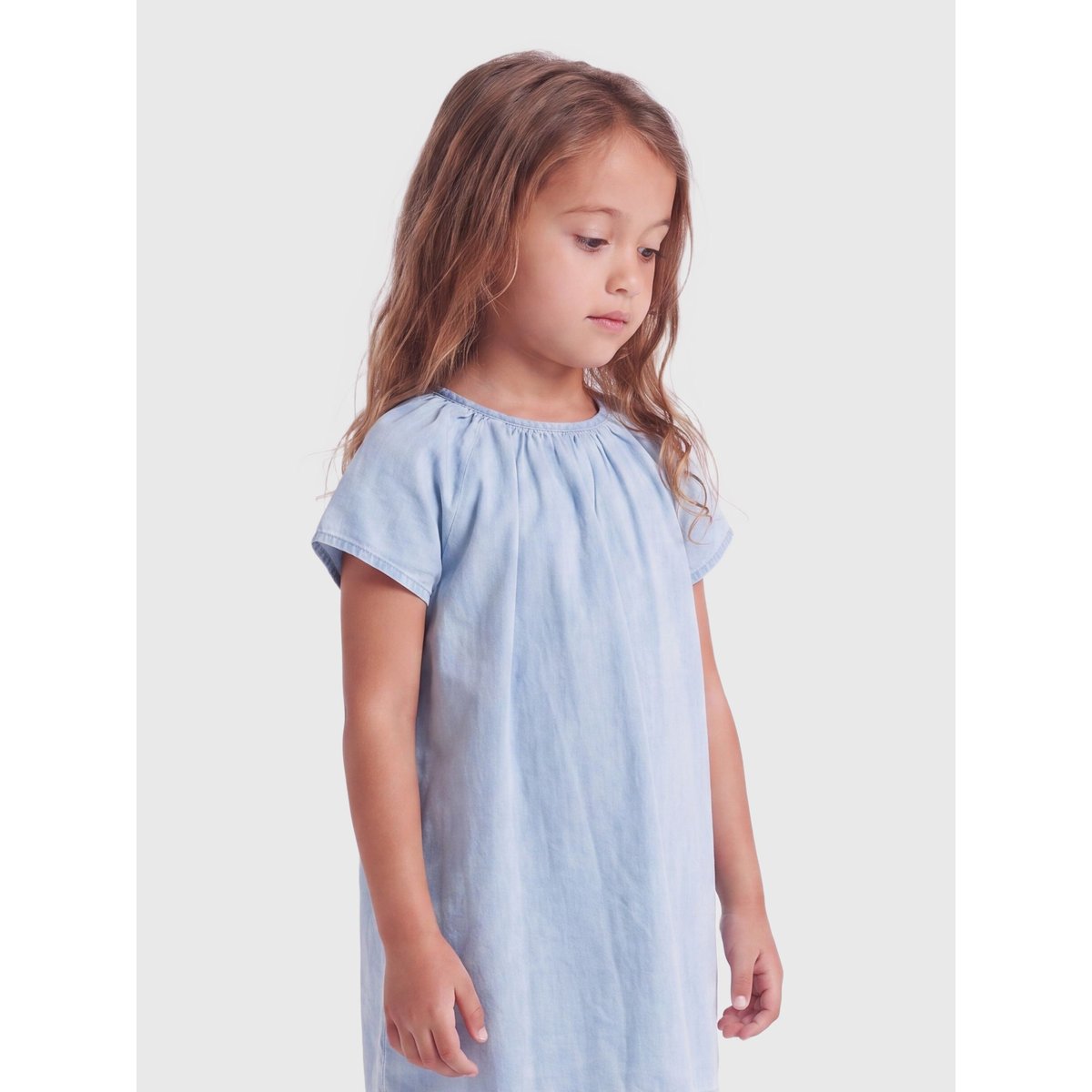 Robe light blue denim, KIDS ONLY