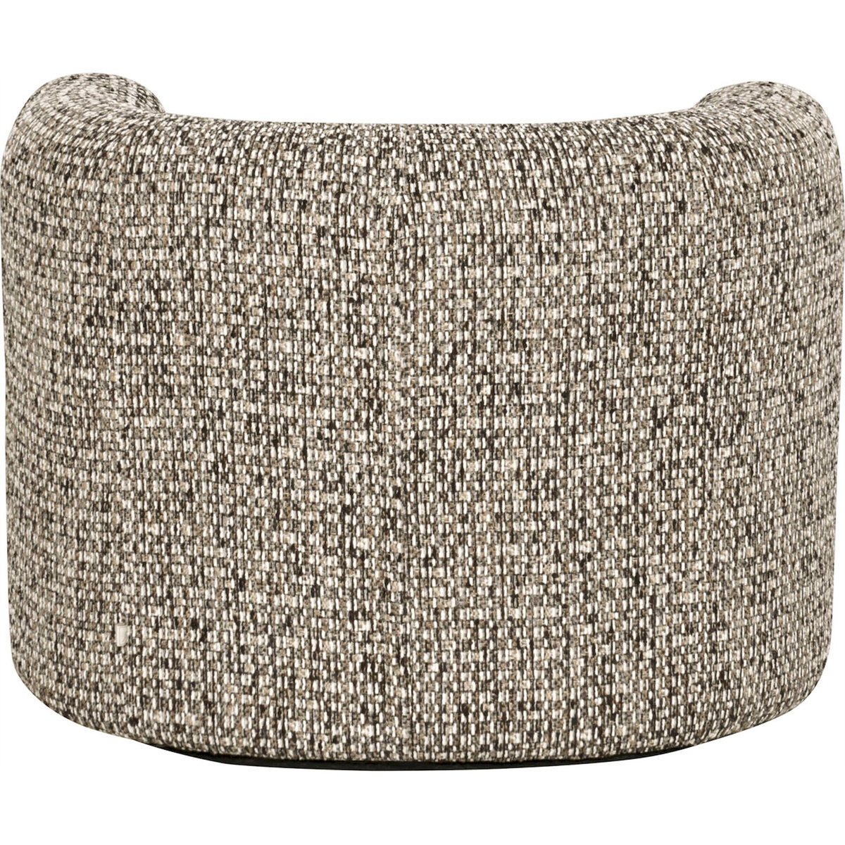 Fauteuil lounge pivotant tissu structuré cobblestone, RECOLLECTION
