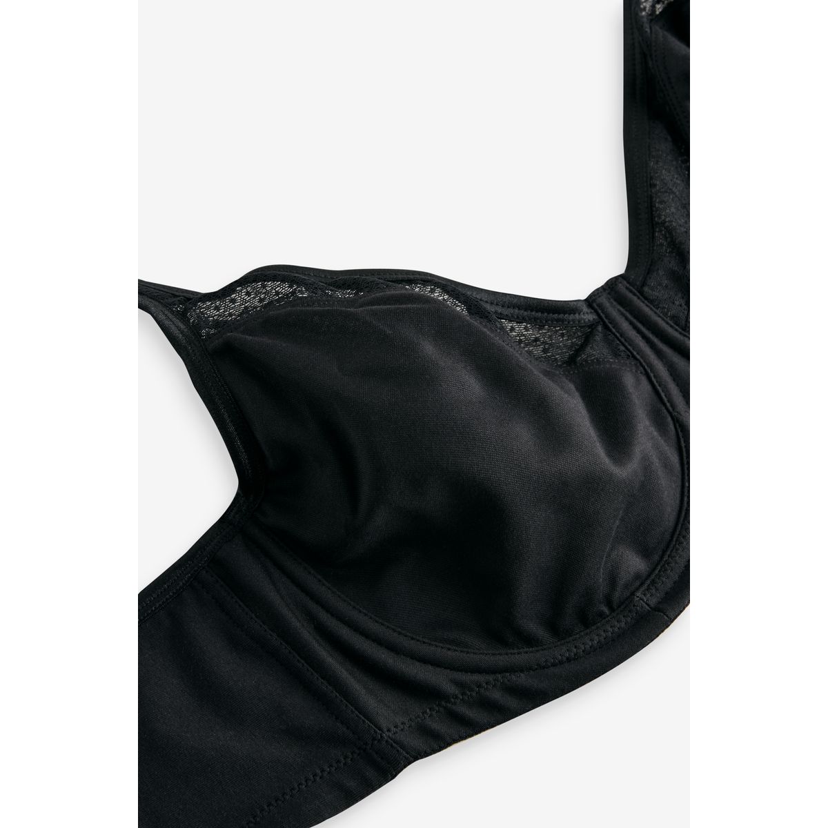 Soutien-gorge à effet minimiseur noir, NEXT
