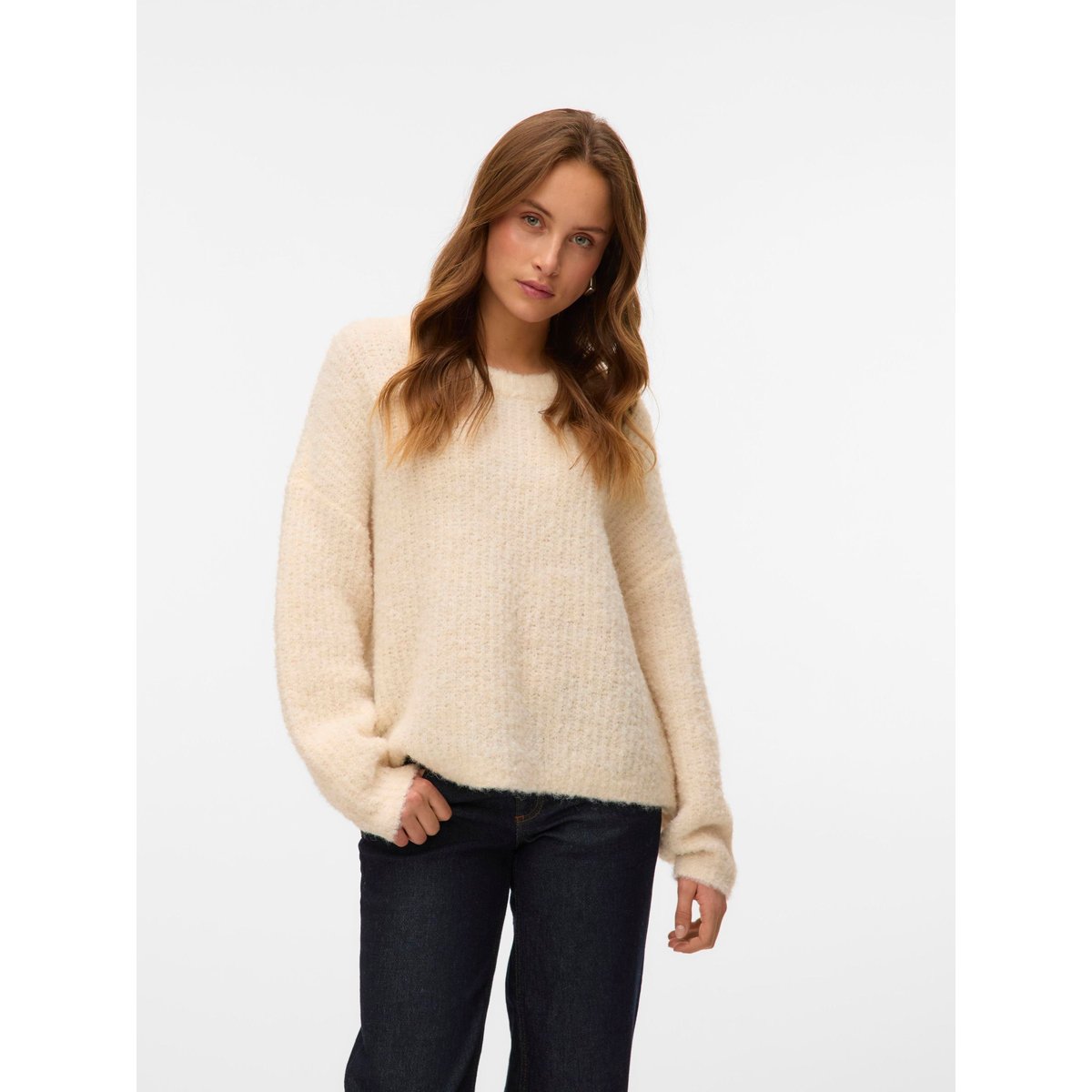 Pull En Maille birch, VERO MODA