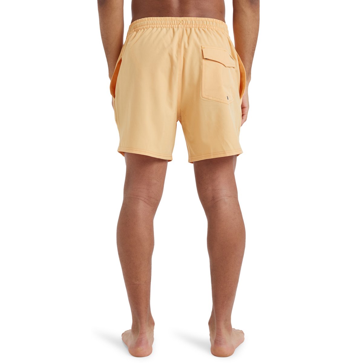 Short de bain SURFSILK SOLID 16" orange chamois, QUIKSILVER