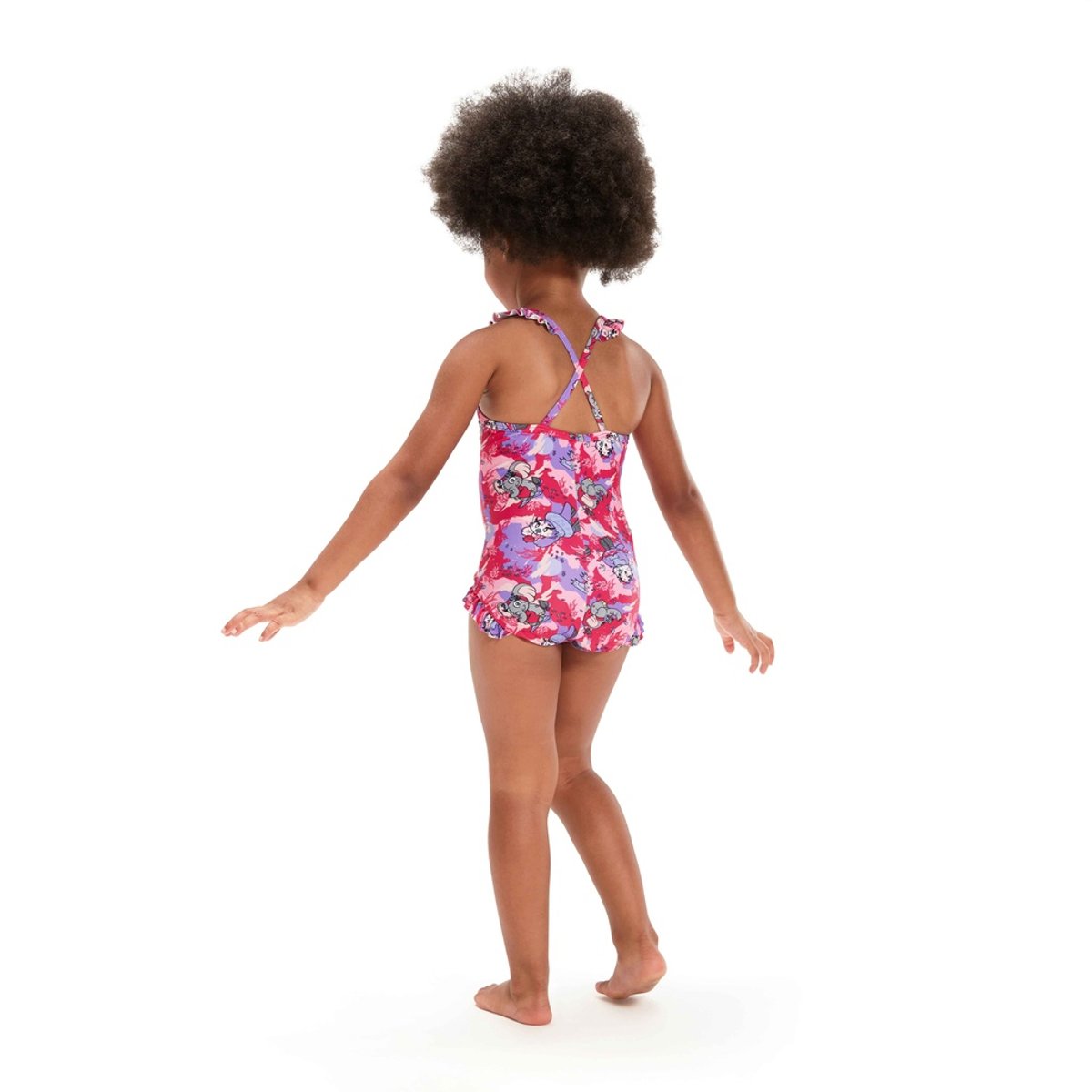 Maillot de bain 1 pièce LEARN TO SWIM rose / violet, SPEEDO