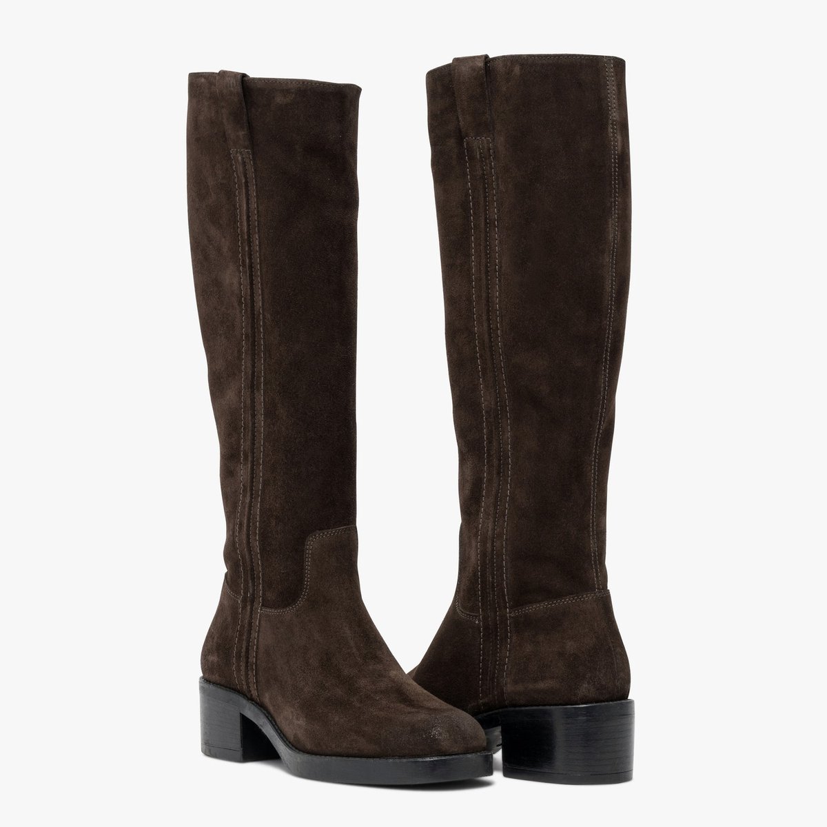 Botte Plate en cuir VOLTA marron chocolat, BOCAGE