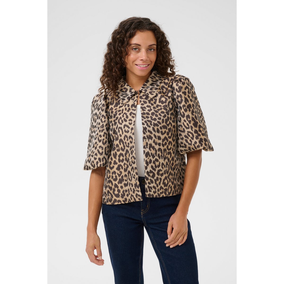 Outerwear leopard imprimé, CULTURE
