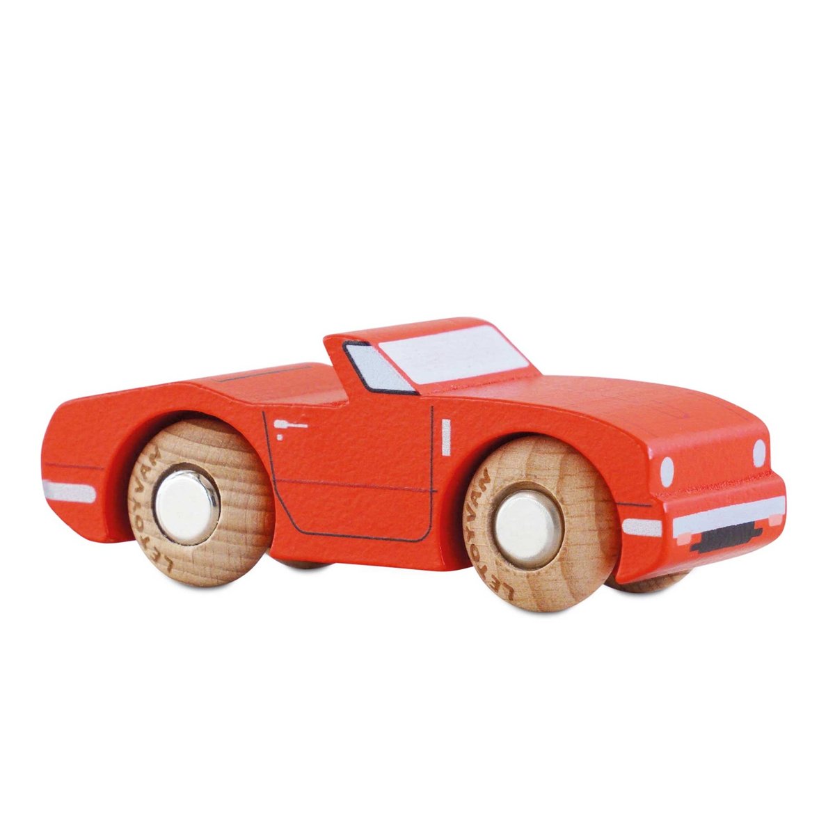 Voiture Marc No 13 rouge, LE TOY VAN