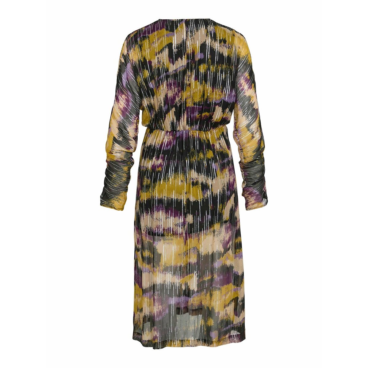 Robe longue imprimée imprimé violet, VILA