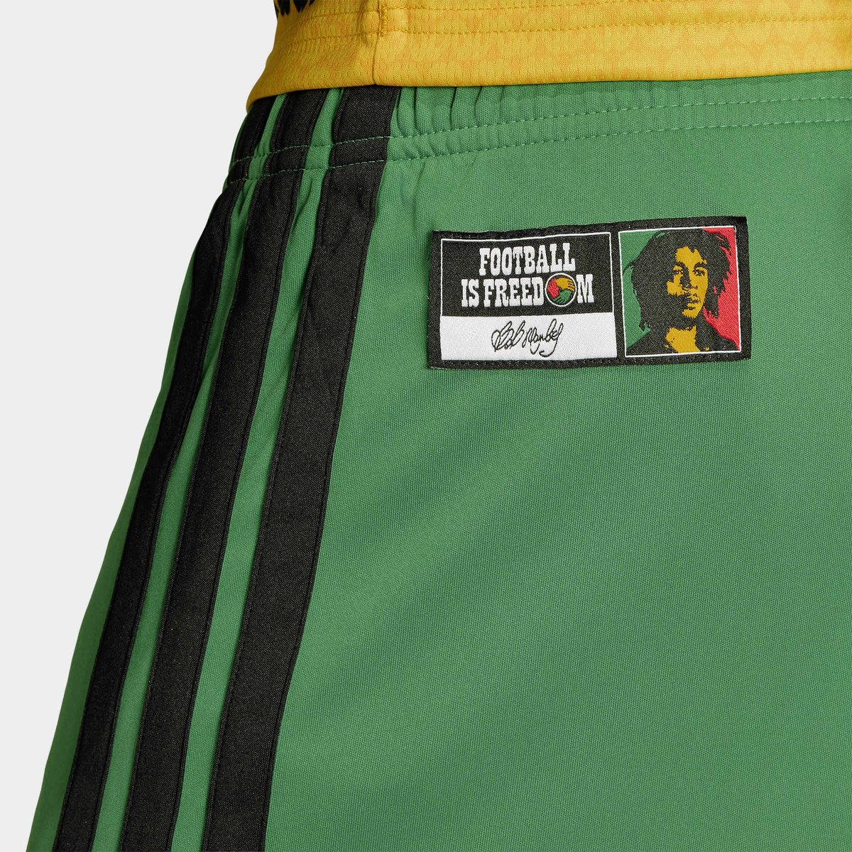 Short Domicile Jamaïque 26 X Bob Marley Short Domicile Jamaïque 26 X Bob Marley vivid green, adidas Performance