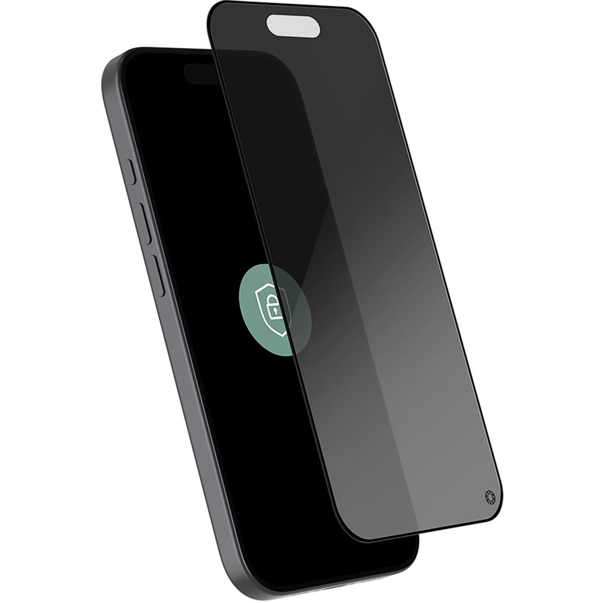 Protège écran iPhone 17/16 Pro privacy couleur unique, FORCE GLASS